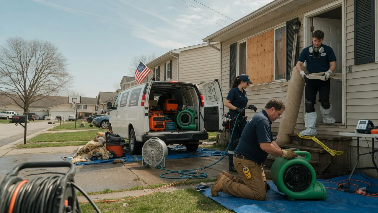 Water Damage Restoration in Camden, IN near me